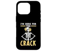 I'm Here For The Crack Chiropratico Spine Whisperer Chiro Custodia per iPhone 16 Pro