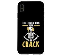 I'm Here For The Crack Chiropratico Spine Whisperer Chiro Custodia per iPhone XS Max