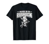 I'm Here for The Roughhousing Funny Capybara Knight Rides Maglietta