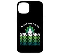 I'm Here For The Savasana, Funny Yoga Quotes Graphic Cool Custodia per iPhone 13