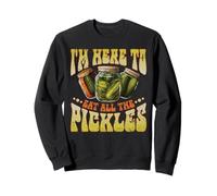 I'm Here To Eat all The Pickles Felpa