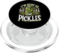 Im Here to Eat all the Pickles Shirt Cetriolo Pickle Jar PopSockets PopGrip per MagSafe