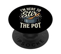 I'm Here To Stir The Pot PopSockets PopGrip Adesivo