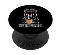 I'm Here You Are Welcome PopSockets PopGrip Adesivo