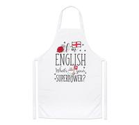 I'M Inglese Cosa C'È Your Superpower Chef Grembiule - England Bandiera Cucinare