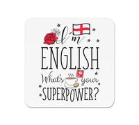 I'M Inglese Cosa C'È Your Superpower Frigo Magnete - Inghilterra Bandiera