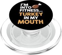 Im Into Fitness Fitness Turchia in bocca Ringraziamento PopSockets PopGrip per MagSafe