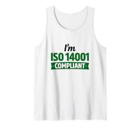 I'm ISO 14001 Compliant - Idea Regalo per la Gestione Ambientale Canotta
