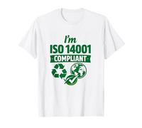 I'm ISO 14001 Compliant - Idea Regalo per la Gestione Ambientale Maglietta