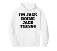 I'm Jack Doing Jack Things, Compleanno Natale Felpa con Cappuccio