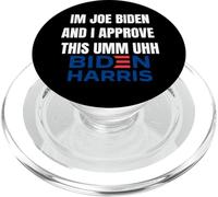 Im Joe Biden e approvo questo umm uhh- Divertenti regali Biden PopSockets PopGrip per MagSafe