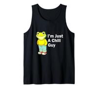 I'm Just a Chill Guy Froggy Funny Trendy Frog Meme Humor Canotta