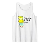 I'm Just a Chill Guy Froggy Funny Trendy Frog Meme Humor Canotta
