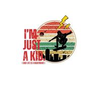 I'm Just a Kid - Lined Journal for Pop Punk Souls