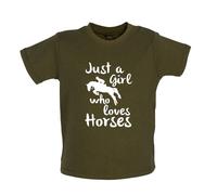 I'M Just A Ragazza Chi Ama Cavalli - Bambino T-Shirt / Body - Love da Moto Rider
