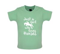 I'M Just A Ragazza Chi Ama Cavalli - Bambino T-Shirt / Body - Love da Moto Rider