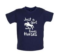I'M Just A Ragazza Chi Ama Cavalli - Bambino T-Shirt / Body - Love da Moto Rider