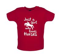 I'M Just A Ragazza Chi Ama Cavalli - Bambino T-Shirt / Body - Love da Moto Rider