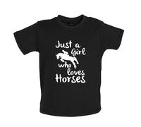 I'M Just A Ragazza Chi Ama Cavalli - Bambino T-Shirt / Body - Love da Moto Rider