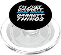 I'm Just Garrett Here Doing Garrett Things Nome divertente PopSockets PopGrip per MagSafe