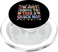 I'm Just Going To Take A Quick Nap Scusa pigra - PopSockets PopGrip per MagSafe