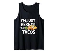 I'm Just Here for Tacos Funny Fiesta Style Mexican Food Tacos Canotta
