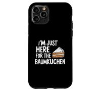 I'm Just Here for the Baumkuchen German Layer Dessert Cake Custodia per iPhone 11 Pro