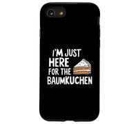 I'm Just Here for the Baumkuchen German Layer Dessert Cake Custodia per iPhone SE (2020) / 7/8