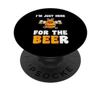 I'm Just Here For The Beer Birra PopSockets PopGrip Adesivo
