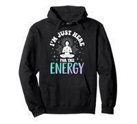 I'm Just Here for The Energy Spiritualità Chakra Felpa con Cappuccio