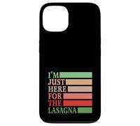 I'm Just Here For The Lasagna Vintage Funny Italian Food Custodia per iPhone 13
