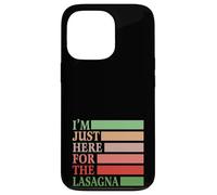 I'm Just Here For The Lasagna Vintage Funny Italian Food Custodia per iPhone 13 Pro