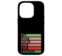 I'm Just Here For The Lasagna Vintage Funny Italian Food Custodia per iPhone 14 Pro
