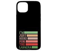 I'm Just Here For The Lasagna Vintage Funny Italian Food Custodia per iPhone 15 Plus