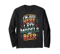 I'm Just Here for The Late Models And Beer |- Maglia a Manica