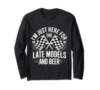 I'm Just Here for The Late Models And Beer |- Maglia a Manica