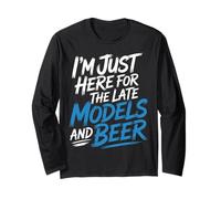 I'm Just Here for The Late Models And Beer |- Maglia a Manica