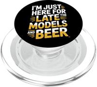 I'm Just Here For The Late Models And Beer - PopSockets PopGrip per MagSafe