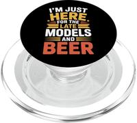 I'm Just Here For The Late Models And Beer - PopSockets PopGrip per MagSafe
