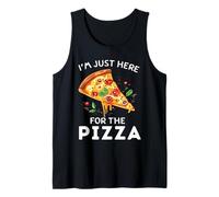I'm Just Here for The Pizza | Funny Cute Food Lover Canotta