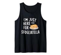 I'm Just Here for The Sfogliatelle Italian Ricotta Pastry Canotta