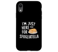 I'm Just Here for the Sfogliatelle Italian Ricotta Pastry Custodia per iPhone XR
