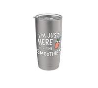 I'm Just Here for the Smoothies - Fresh Fruit Blended Juice Bicchiere termico in acciaio inox doppia parete