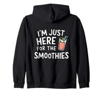 I'm Just Here for The Smoothies - Fresh Fruit Blended Juice Felpa con Cappuccio