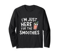 I'm Just Here for The Smoothies - Fresh Fruit Blended Juice Maglia a Manica