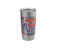 I'm Just Mad As Hell 250th Anniversary Bicchiere termico in acciaio inox doppia parete