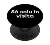 "I'm Just Visiting" divertente parola in corso PopSockets PopGrip Adesivo