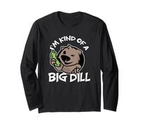 I'm Kind of A Big Dill Wombat Viaggio Australia Maglia a Manica