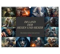 Im Land der Hexen und Hexer (Wandkalender 2027 DIN A3 quer), CALVENDO Monatskale