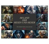 Im Land der Hexen und Hexer (Wandkalender 2027 DIN A4 quer), CALVENDO Monatskale